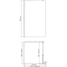 Душевое ограждение WASSERKRAFT RUR 30W40-MG